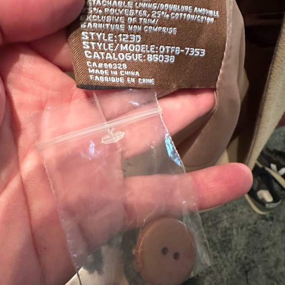 Trench style vintage coat - Picture 9 of 11